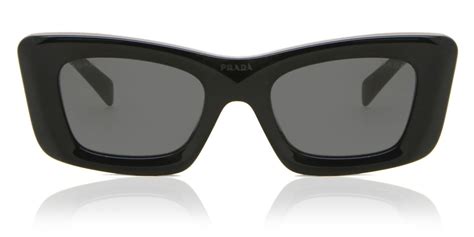 prada pr 13zs 1ab5s0 5021|Prada PR 13ZS 1AB5S0 50 Black Sunglasses .